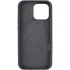Чохол з закритим низом Silicone Case на Apple iPhone 16 Pro – Сірий / Dark Gray. Фото 8 з 20