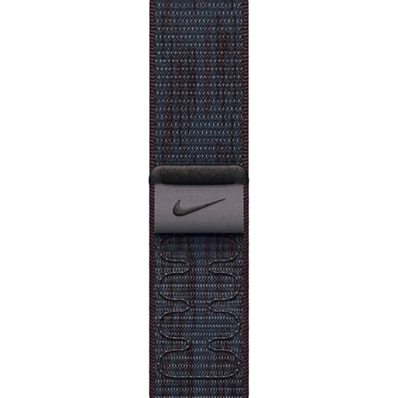 Ремешок Nike Sport Loop для Apple Watch 38/40/41/42mm – Black / Blue. Фото 1 из 6