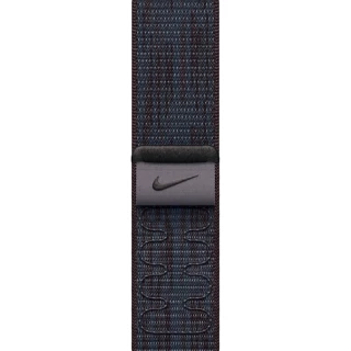Ремінець Nike Sport Loop для Apple Watch 42/44/45/46/49mm — Black / Blue