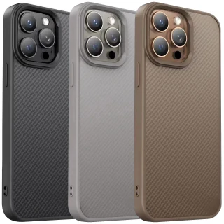TPU чехол Carbon Protective with Magsafe для Apple iPhone 15 Pro (6.1") фото 1 из 2