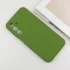 Чохол Silicone Case Lakshmi Plus з закритою камерою на Samsung Galaxy A17 4G/5G – Зелений / Dark green. Фото 3 з 6