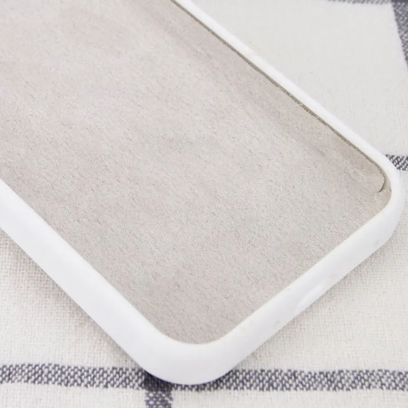 Чохол Silk Full Protective (AA) NO LOGO для Apple iPhone XS (5.8") – Білий / White. Фото 3 з 3
