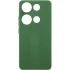 Чохол Silicone Case Lakshmi Plus з закритою камерою на Xiaomi Redmi Note 14S – Зелений / Dark green. Фото 2 з 5