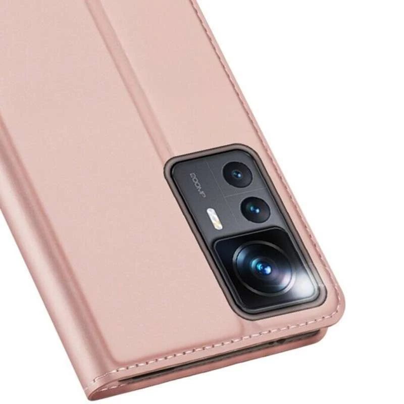 Чохол-книжка Dux Ducis на Xiaomi 12T / 12T Pro – Rose Gold. Фото 2 з 5