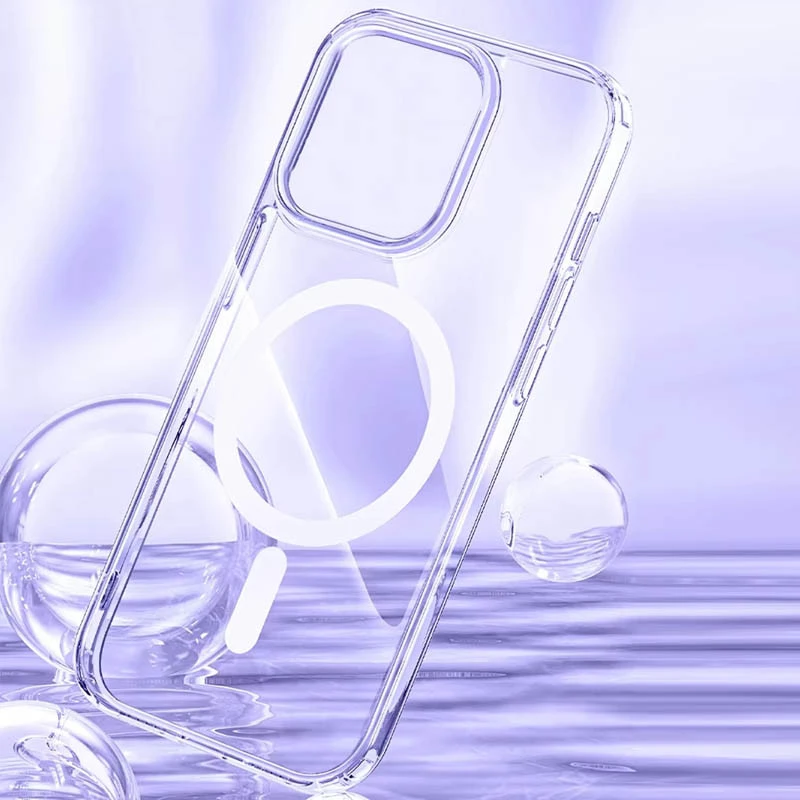Прозорий TPU чохол з MagSafe на Apple iPhone 12 – Clear. Фото 5 з 7