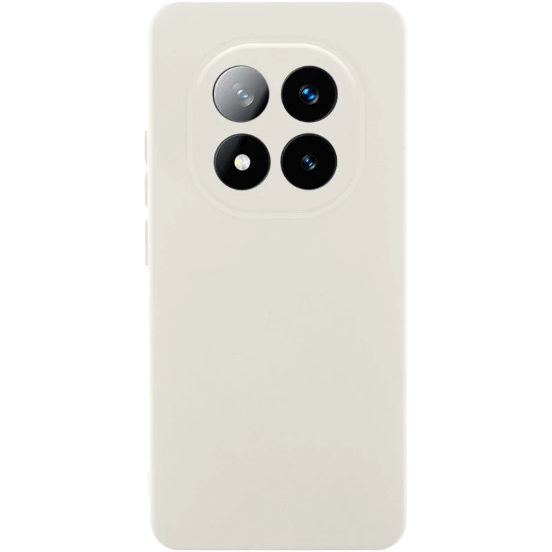 Силіконовий чохол Cover Lakshmi з захистом камери для Xiaomi Poco X7 – Білий / White. Фото 1 з 2
