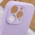 Чехол с закрытым низом Silicone Case для Apple iPhone 16 Pro – Сиреневый / Lilac. Фото 13 из 13