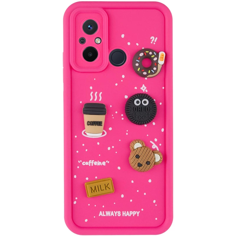 Чохол TPU Toys Case для Xiaomi Redmi 12C / Poco C55 – Pink / Always Happy. Фото 4 з 15