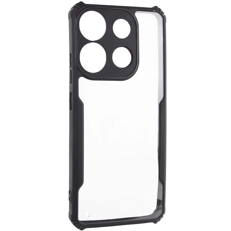 Чорний TPU+PC з посиленими кутами для Tecno Spark Go 2023 – Black. Фото 2 з 6
