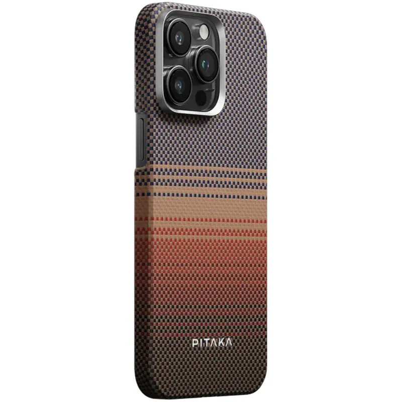 Чохол Aramid Fiber PTK Premium with MagSafe (NFC) для Apple iPhone 15 Pro (6.1") – Sunset. Фото 1 з 3