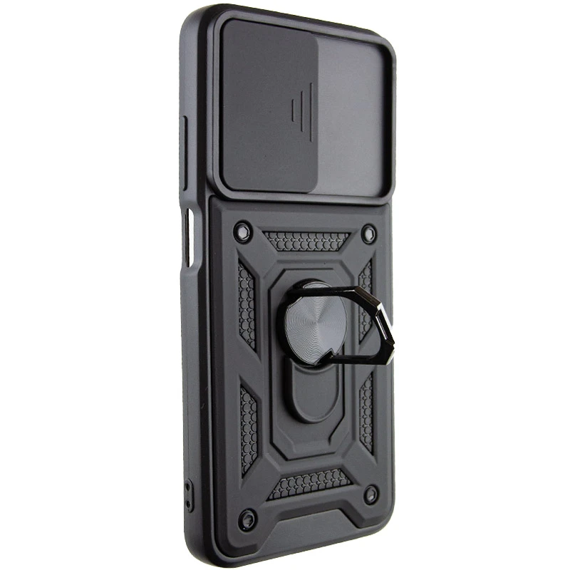 Протиударний чохол Serge Ring з захистом камери на Xiaomi Redmi 10 – Чорний. Фото 6 з 9