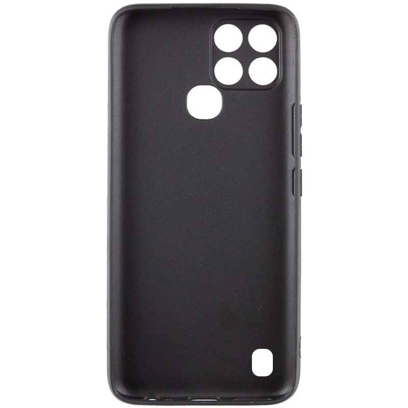 Чёрный силиконовый чехол Epik с защитой камеры для Realme C21 – Черный. Фото 2 из 3