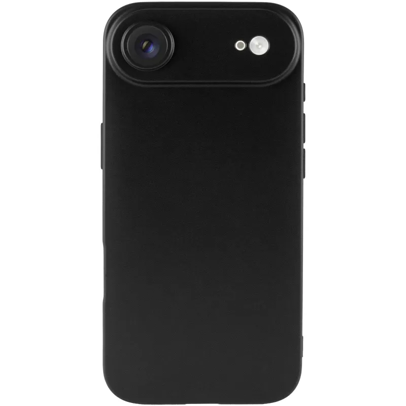 Чёрный силиконовый чехол Epik с защитой камеры для Apple iPhone 17 Air (6.5") – Черный. Фото 4 из 7