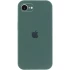 Чехол Silicone Case с закрытым низом для Apple iPhone 17e (6.1") – Зеленый / Pine green. Фото 1 из 6