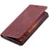 Кожаный чехол-книжка CaseMe Velvet Nubuck для Xiaomi Redmi Note 15 Pro 5G – Red. Фото 4 из 4