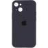 Чехол Silicone Case с защитой камеры для Apple iPhone 15 (6.1") – Серый / Dark Gray. Фото 1 из 1
