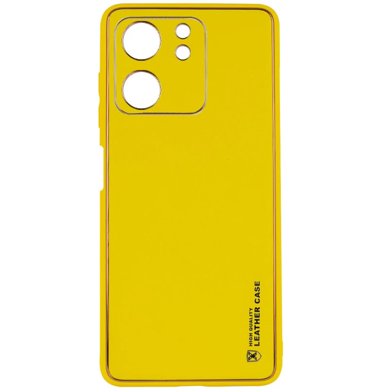 

Шкіряний чохол Xshield на Xiaomi Redmi 13C (Жовтий / Yellow)