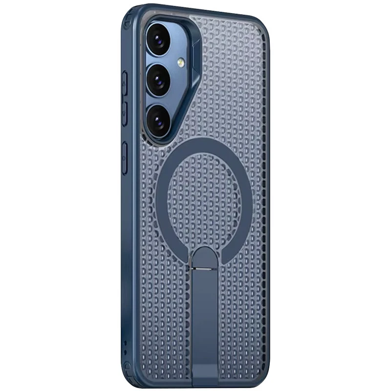 Чохол TPU Breeze with MagSafe stand для Samsung Galaxy S24 FE – Blue. Фото 2 з 2