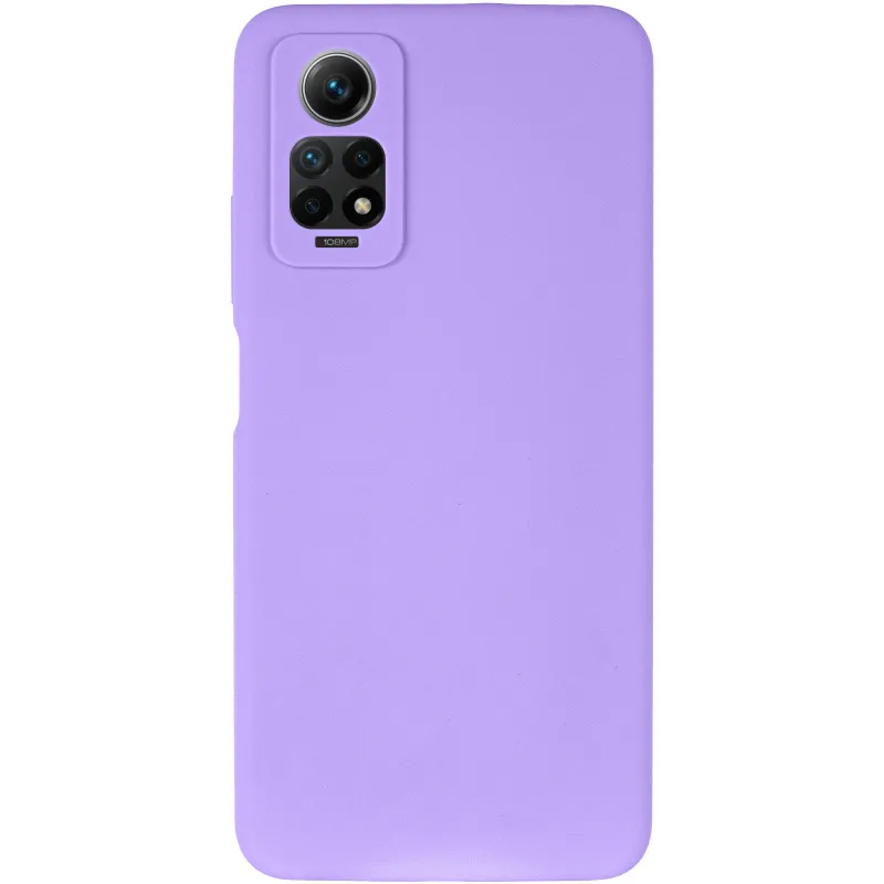 Чохол Silicone Cover Ummi Lakshmi Full Camera (AA) для Motorola Edge 50 – Бузковий / Dasheen. Фото 3 з 11