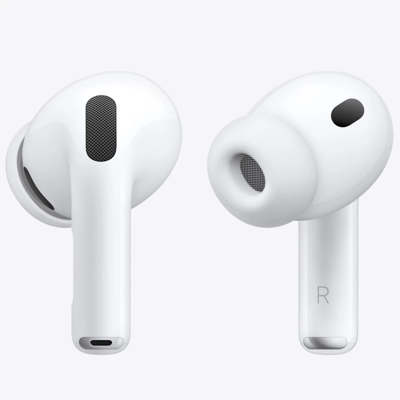 Бездротові TWS навушники Airpods Pro 3 ANC USB-C Wireless Charging Case for Apple (АA) – White. Фото 2 з 4