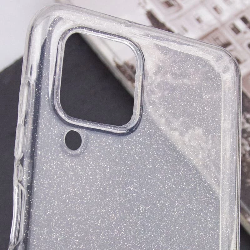 Блискучий силіконовий чохол на Samsung Galaxy M33 5G – Clear. Фото 3 з 5