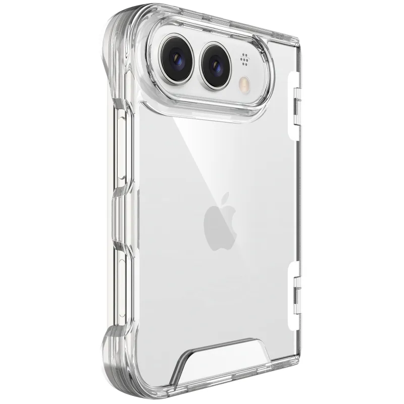 Силиконовый чехол Space Case для Apple iPhone Duo (5.4/7.6") – Прозрачный. Фото 3 из 6