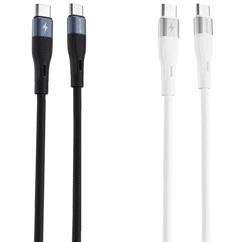 Дата кабель Proove Light Silicone Type-C to Type-C 60W (1m) фото 1 з 1