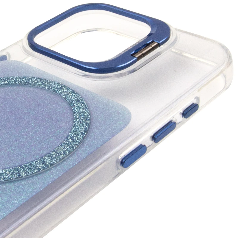 Чохол TPU+PC Jewel Sparkle with MagSafe для Apple iPhone 17 (6.3") – Royal Blue. Фото 6 з 8