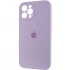 Чехол Silicone Case с защитой камеры для Apple iPhone 12 Pro Max (6.7") – Сиреневый / Lilac. Фото 4 из 7