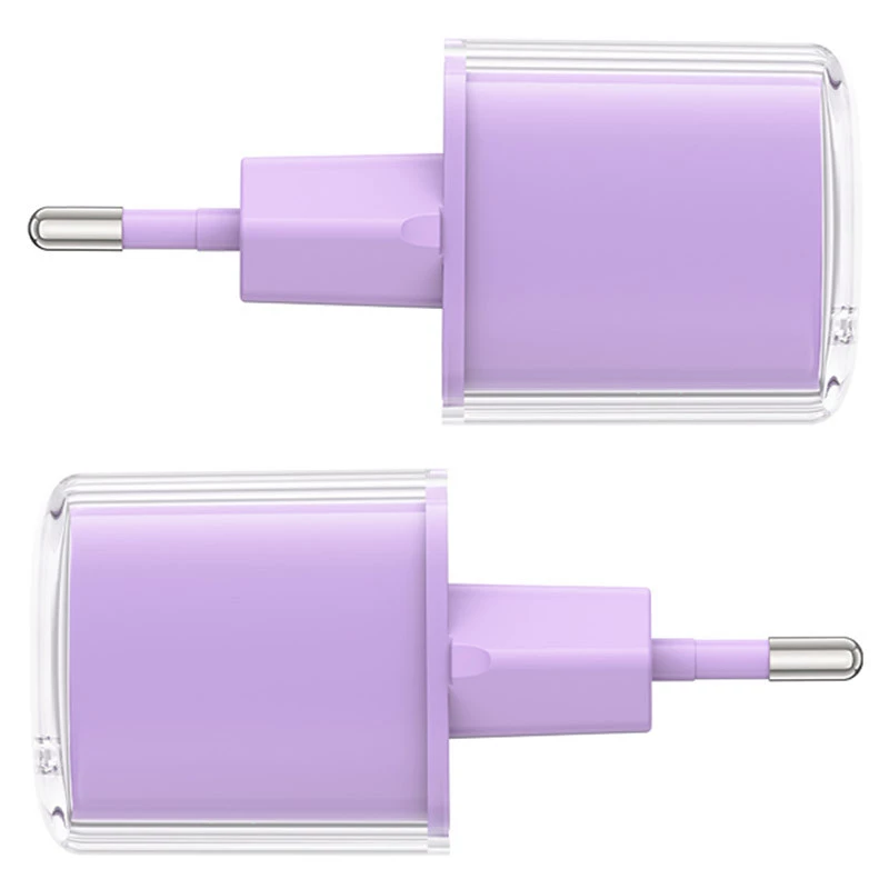 МЗП Acefast A53 Sparkling series PD30W GaN (USB-C) – Alfalfa purple. Фото 4 з 5