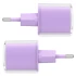 МЗП Acefast A53 Sparkling series PD30W GaN (USB-C) – Alfalfa purple. Фото 4 з 5