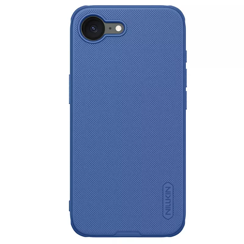 Пластиковая накладка Nillkin Pro для Apple iPhone 17e (6.1") – Синий / Blue. Фото 1 из 6