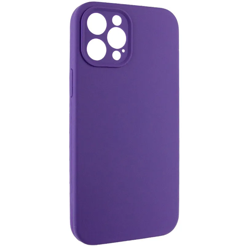 Чехол Silk Full Protective (AA) NO LOGO для Apple iPhone 16 Pro – Фиолетовый / Amethyst. Фото 5 из 18