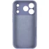 Чохол Silicone Case з захистом камери на Apple iPhone 17 Pro (6.3") – Сірий / Lavender Gray. Фото 4 з 6