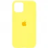 Чехол Silicone Case с закрытым низом для Apple iPhone 11 Pro Max (6.5") – Желтый / Yellow. Фото 1 из 1