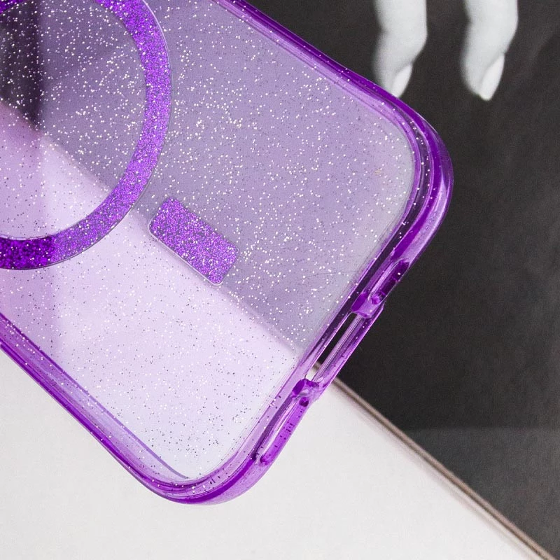 Звездный чехол с MagSafe на Apple iPhone 16 Pro Max – Purple. Фото 3 из 5
