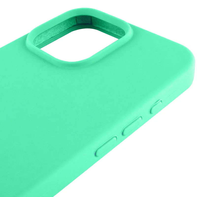 Чехол Silk Full Protective (AA) NO LOGO для Apple iPhone 16 Pro Max – Зеленый / Spearmint. Фото 8 из 9