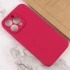 Чохол з захистом камери Silicone Case для Apple iPhone 17 Pro Max (6.9") – Червоний / Rose Red. Фото 3 з 3