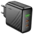 МЗП Hoco CS26A Article PD45W (1USB-A/2C) – Black. Фото 5 з 7