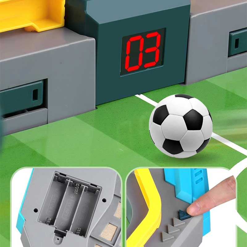 Настільний футбол Ummi 2021-12 Electric Toy – Blue / Grey. Фото 7 з 7