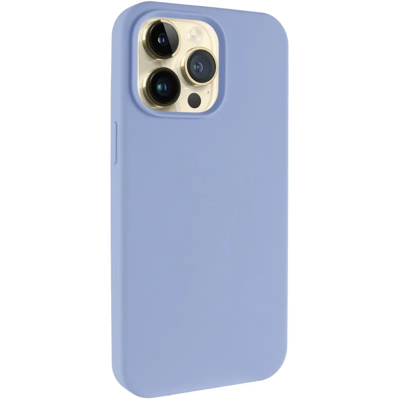 Чехол Silk Full Protective (AA) NO LOGO для Apple iPhone 13 Pro (6.1") – Голубой / Lilac Blue. Фото 3 из 13