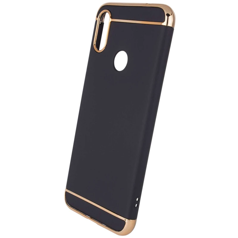 Пластиковая накладка с хромом для Xiaomi Redmi Note 7 / Note 7 Pro / Note 7s – Черный. Фото 4 из 6