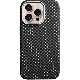 Пластиковая накладка Kevlar из Magnetic Safe для Apple iPhone 14 Pro (6.1") фото 1 из 4