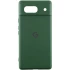 Силіконовий чохол Cover Lakshmi з захистом камери для Google Pixel 7a – Зелений / Dark green. Фото 1 з 2