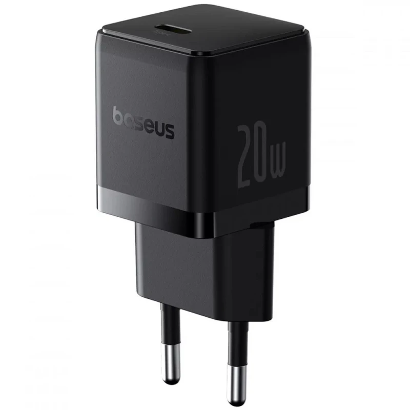 СЗУ Baseus Palm Fast Charger 20W (1USB-C) (P10111602) – Cluster Black. Фото 1 из 4