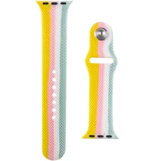 Силіконовий ремінець Braided для Apple watch 42mm / 44mm фото 1 з 2