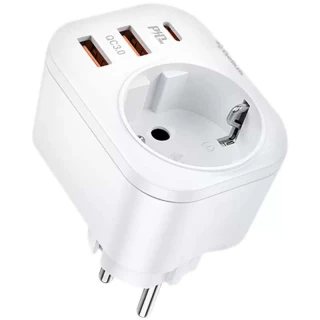 МЗП Gelius Moxie GP-HC050 2USB QC3.0 + Type-C фото 1 з 1