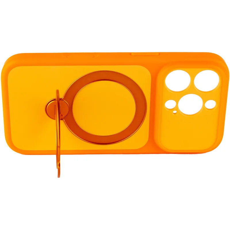 Чехол Ummi Full Camera with Magnetic Fit HQ Ring для Apple iPhone 16 Pro Max – Orange. Фото 6 из 8