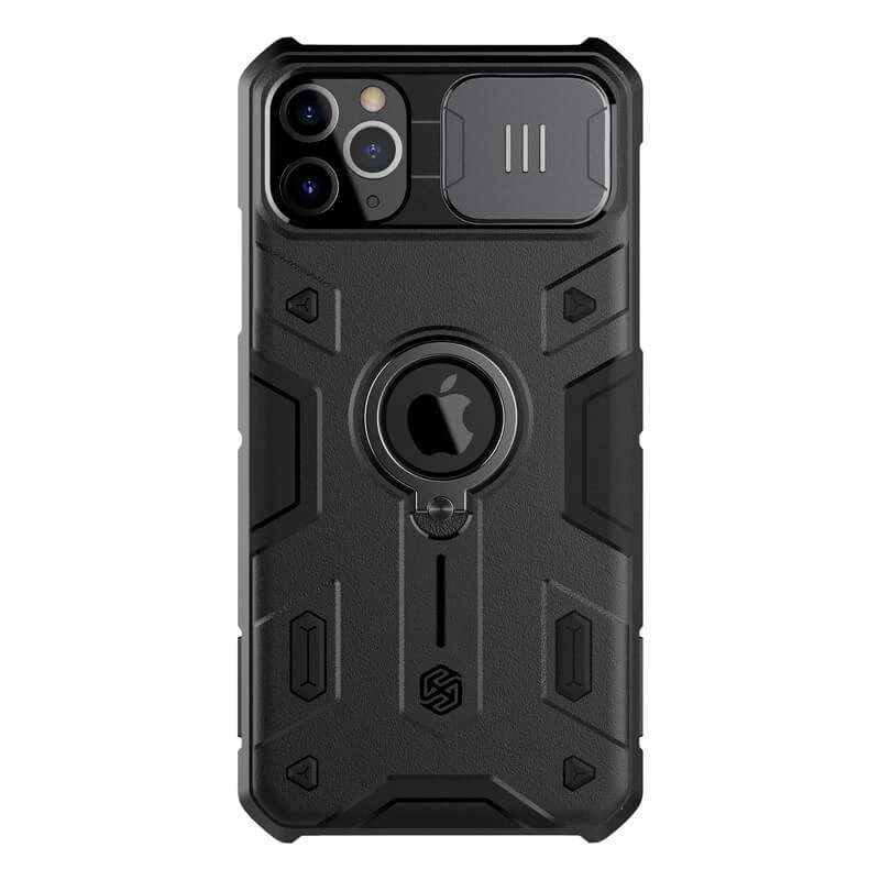 Пластикова накладка Nillkin Armor зі шторкою для камери на Apple iPhone 11 Pro Max (6.5") – Чорний. Фото 5 з 6