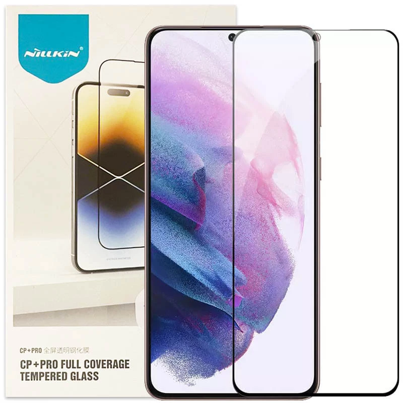

Защитное стекло Nillkin (CP+PRO) для Samsung Galaxy S21+ (Черный), Чорний
